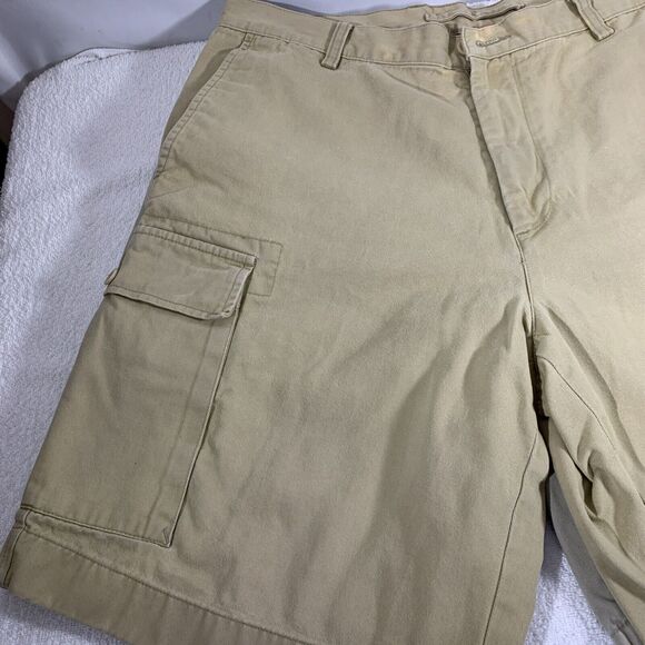 Nautica Chaps Bundle Mens Cargo Shorts 36 Waist Khaki - Picture 4 of 14
